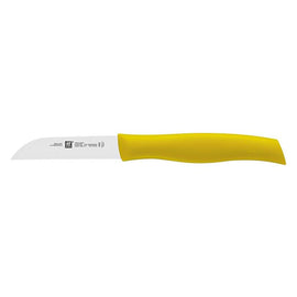 Zwilling - Couteau à légumes Twin Grip 80 mm - jaune Bezig met laden...