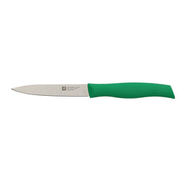 Zwilling - Couteau à éplucher et à garnir Twin Grip 100 mm - vert Bezig met laden...