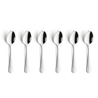 Amefa - Baguette 6 Theelepels - Zilver Theelepels Amefa