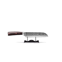 Hammered RVS Series - Santoku mes (13cm) Shinrai Japan
