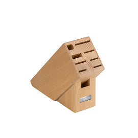 Artelegno - Bloc à couteaux Milano pour 9 couteaux - Bois de hêtre Bezig met laden...