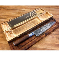 Kuro - Japanse Kiritsuke 23 cm Satake