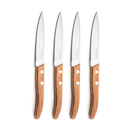 Lou laguiole - Coffret de couteaux à steak 4 pièces Forest - Bois Bezig met laden...
