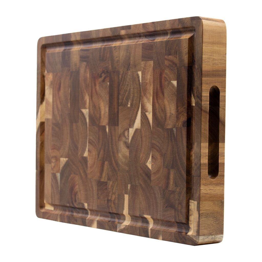 Luxe snijplank licht acaciahout - 41 x 30 x 4.5 cm Shinrai Japan