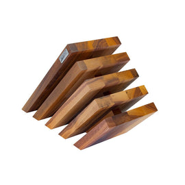 Artelegno - Bloc à couteaux magnétique Venezia - Bois de noyer Bezig met laden...