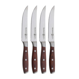 Messermeister - Avanta 4-piece pakka wood steak knife set Messermeister - Avanta 4-delige pakkahouten steak messenset Messensets Messermeister