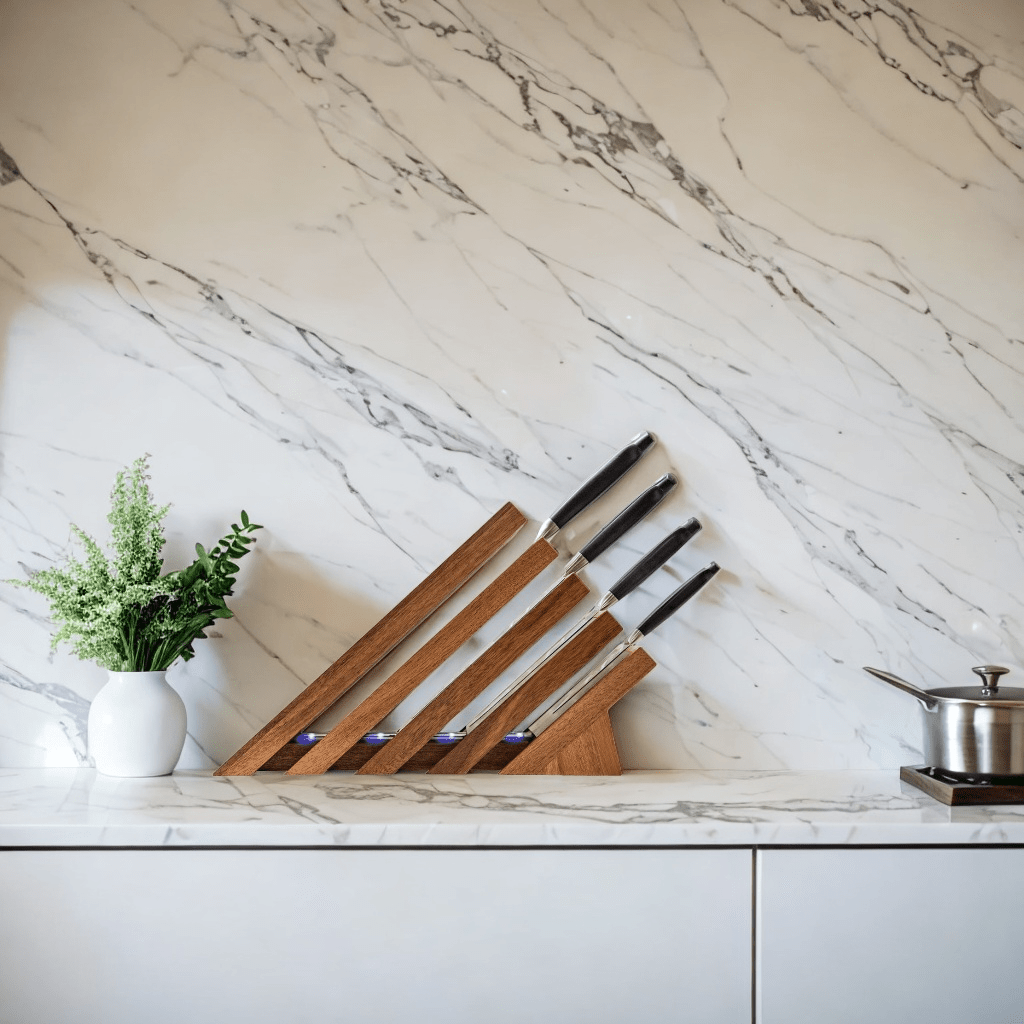 Messermeister - next level magnetische messenblok met uv licht Magnetisch messenblok Messermeister