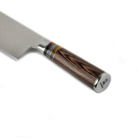 Micarta Jewels Damascus Nakiri 18 cm Keukenmessen Shinrai Japan