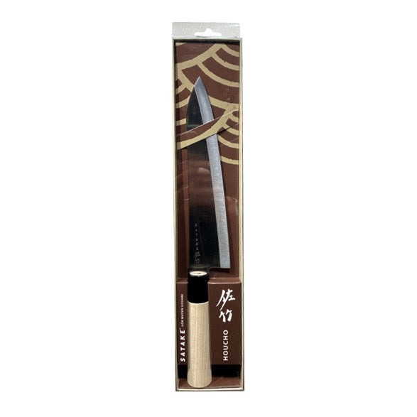 Satake - Japanse koksmes Magnolia Wood 21 cm Keukenmessen Satake