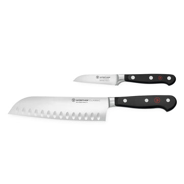 Wusthof - Classic Santoku Knife + Office Knife