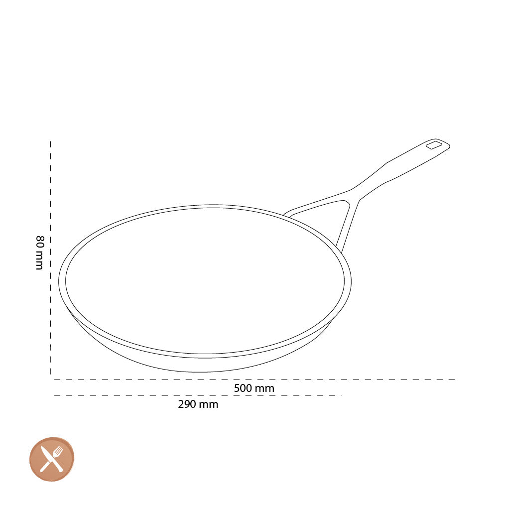 Demeyere - Alu Pro 5 Ceraforce Pancake pan 28 cm