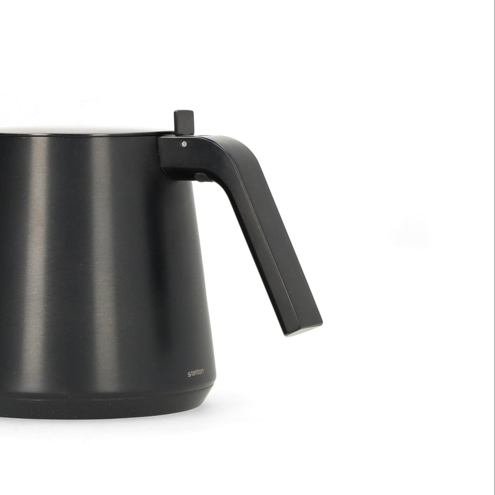 Stelton - Chaudière col de cygne Nohr noir métallisé