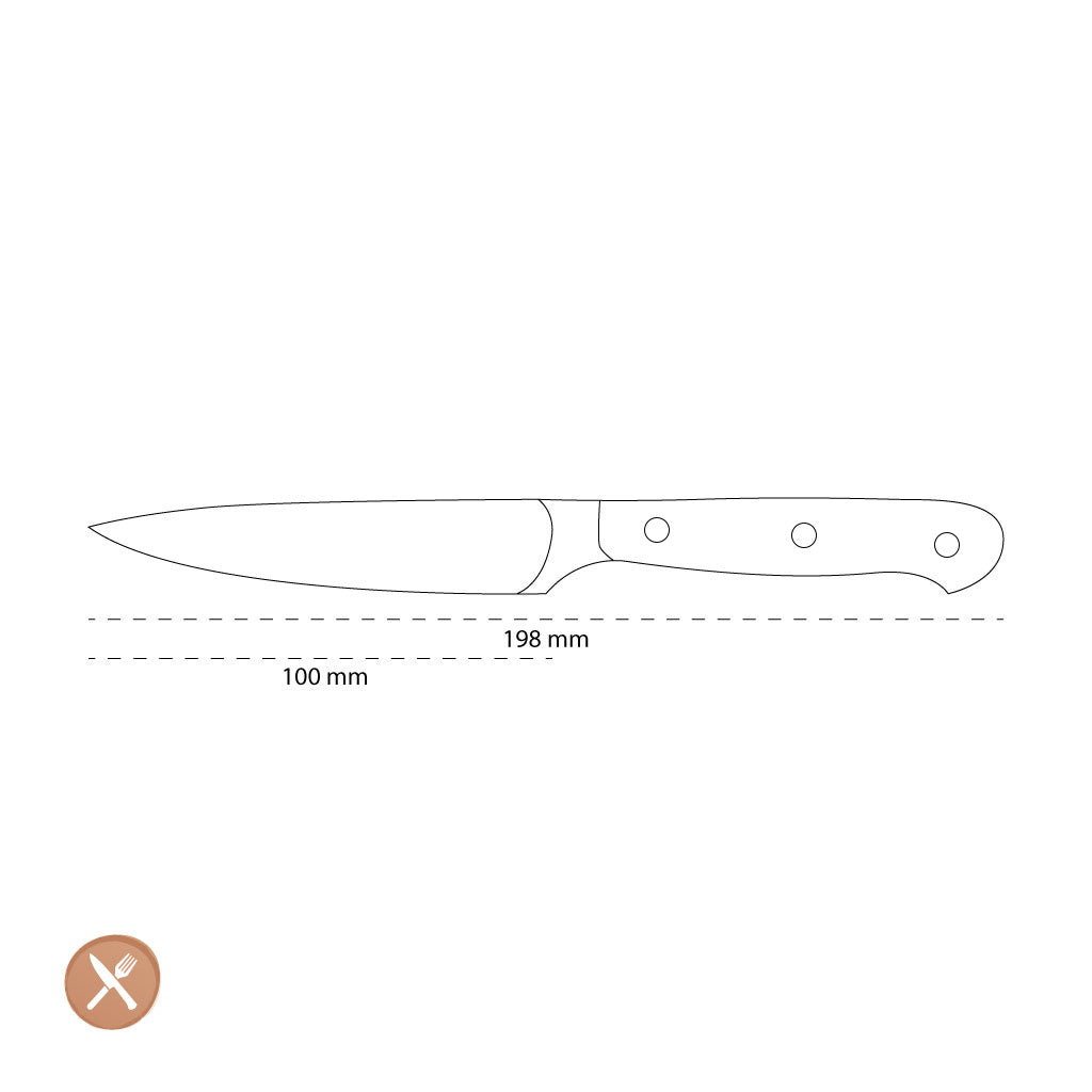 Wusthof - Classic Office Knife 10 cm