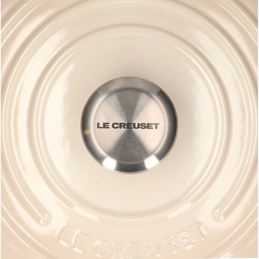 LeCreuset - Roast- / Stew pan Signature round Meringue 24cm 4.2l