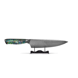 Shinrai Knives - Mother of Pearl Jewels Damascus Chef's Knife 20 cm