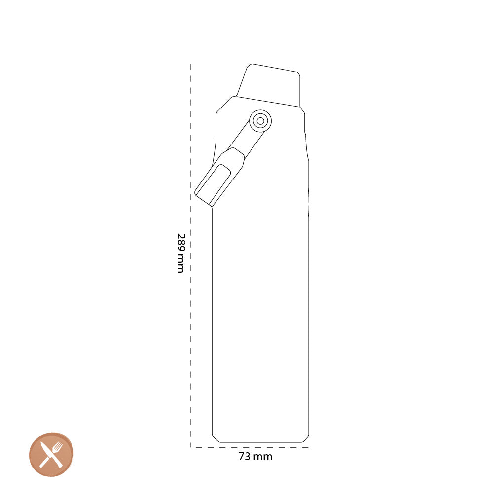 Stanley - The AeroLight™ IceFlow™ Water Bottle Fast Flow 0.6L Frost