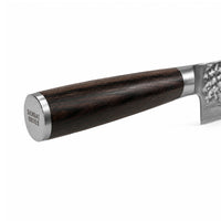 Shinrai Knives - Hammered Damast BR - Damascus Chef's Knife 20 cm