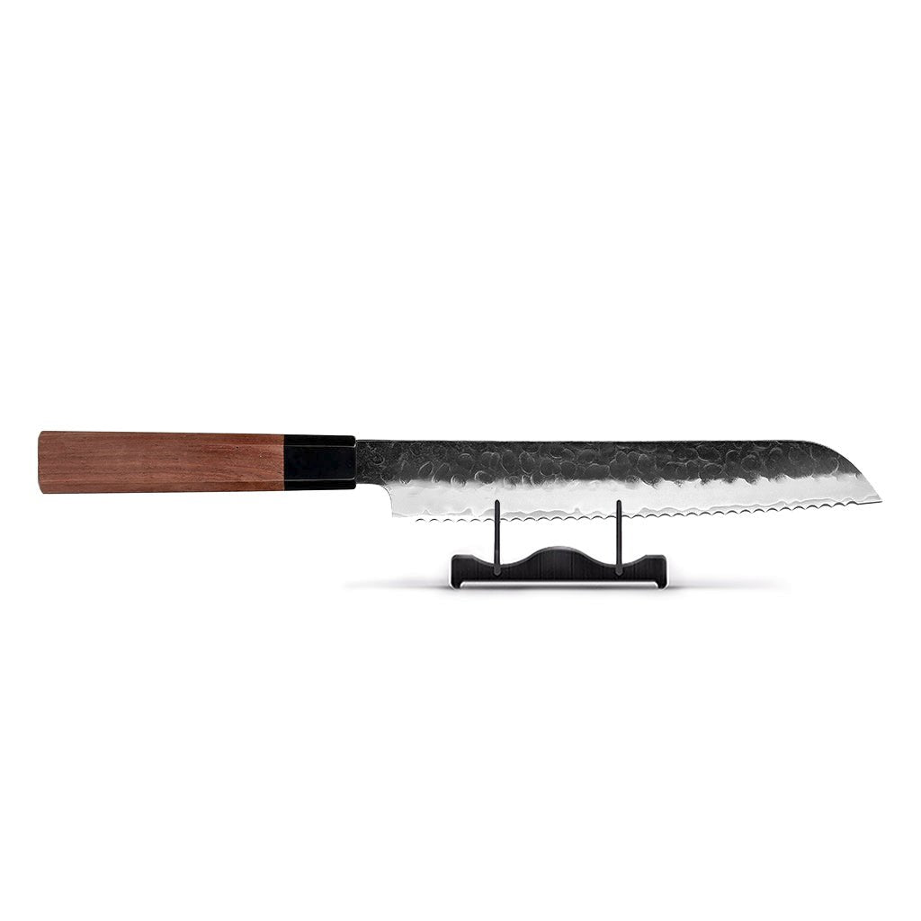 Shinrai Japan - Kurayami Damascus Bread Knife 20 cm