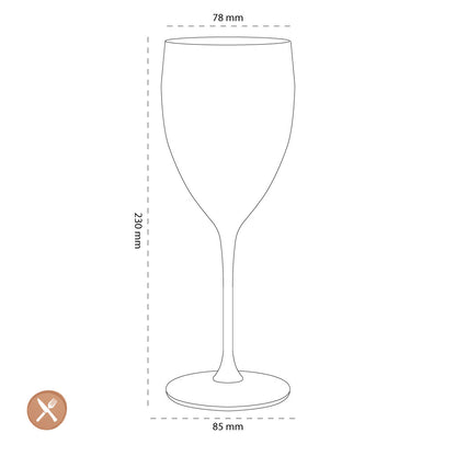 Leonardo - POESIA White Wine Glasses 450ml - Pack of 6