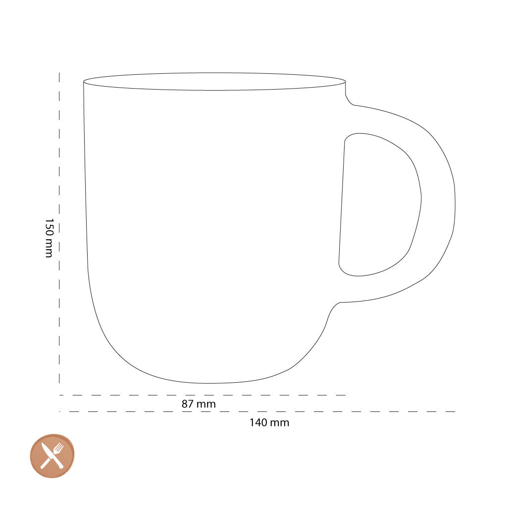 Leonardo - UFFICIO Tea/Coffee Cup 400ml -TEA TIME-