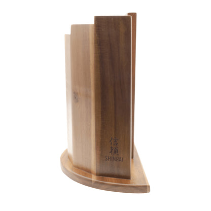 Shinrai Knives - Magnetic Knife Block Scalae - Acacia wood