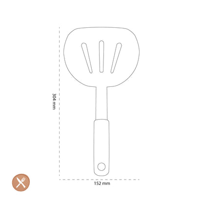 Spatule à crêpes OXO en silicone, 30 cm