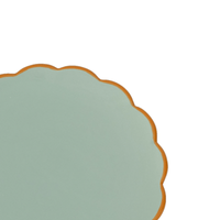 Urban Nature Culture - Good Morning - Pastry Plate - Sculpted - Celadon - Ø17 cm