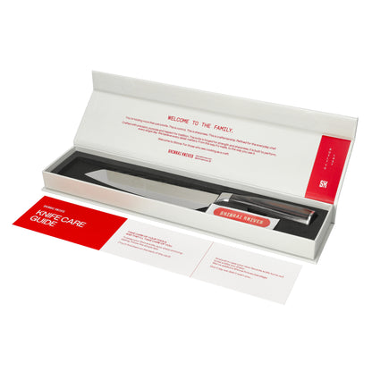 Shinrai Knives - Ensemble de 14 couteaux imprimés Damas - Ensemble Master Collection XXL