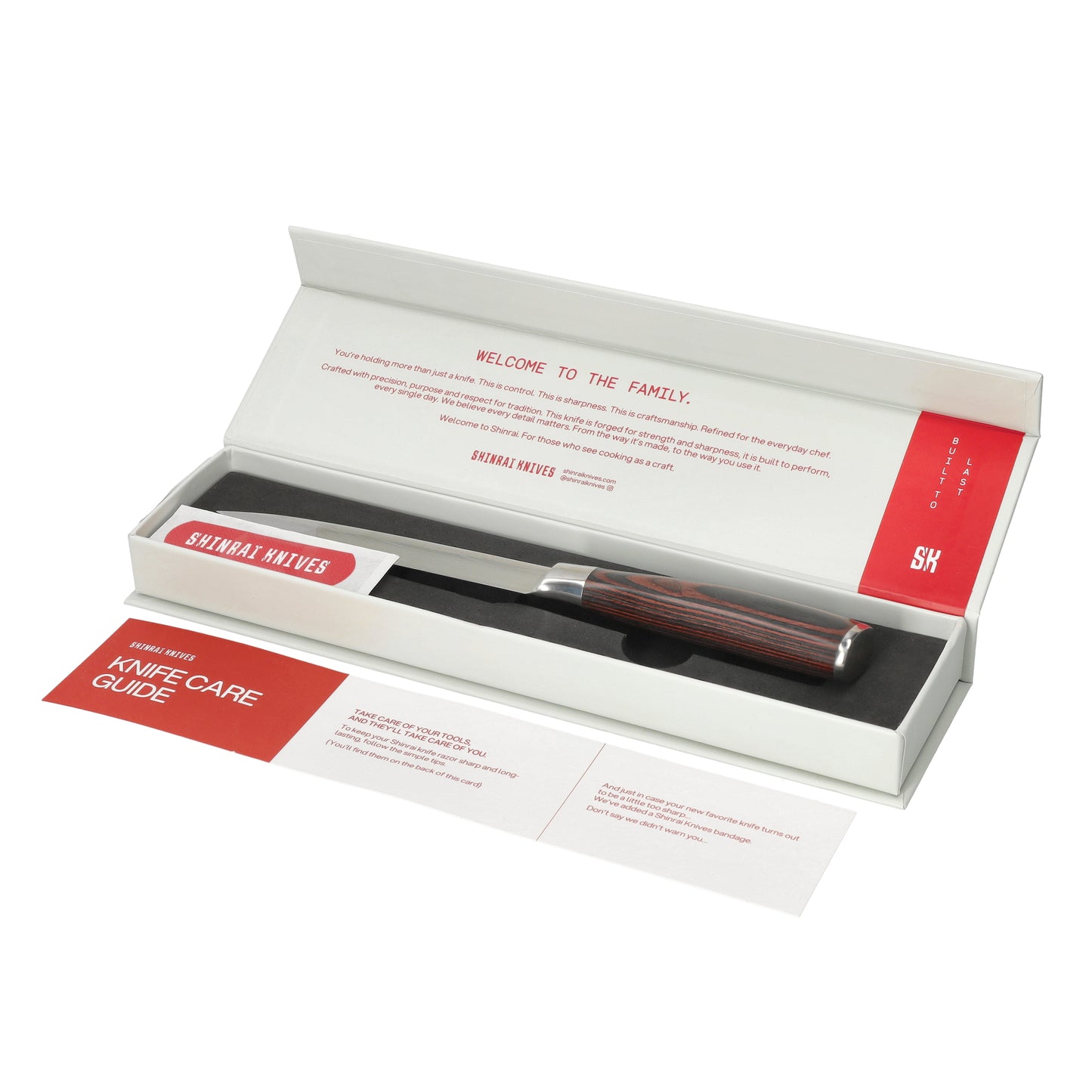 Shinrai Knives - Ensemble de 14 couteaux imprimés Damas - Ensemble Master Collection XXL