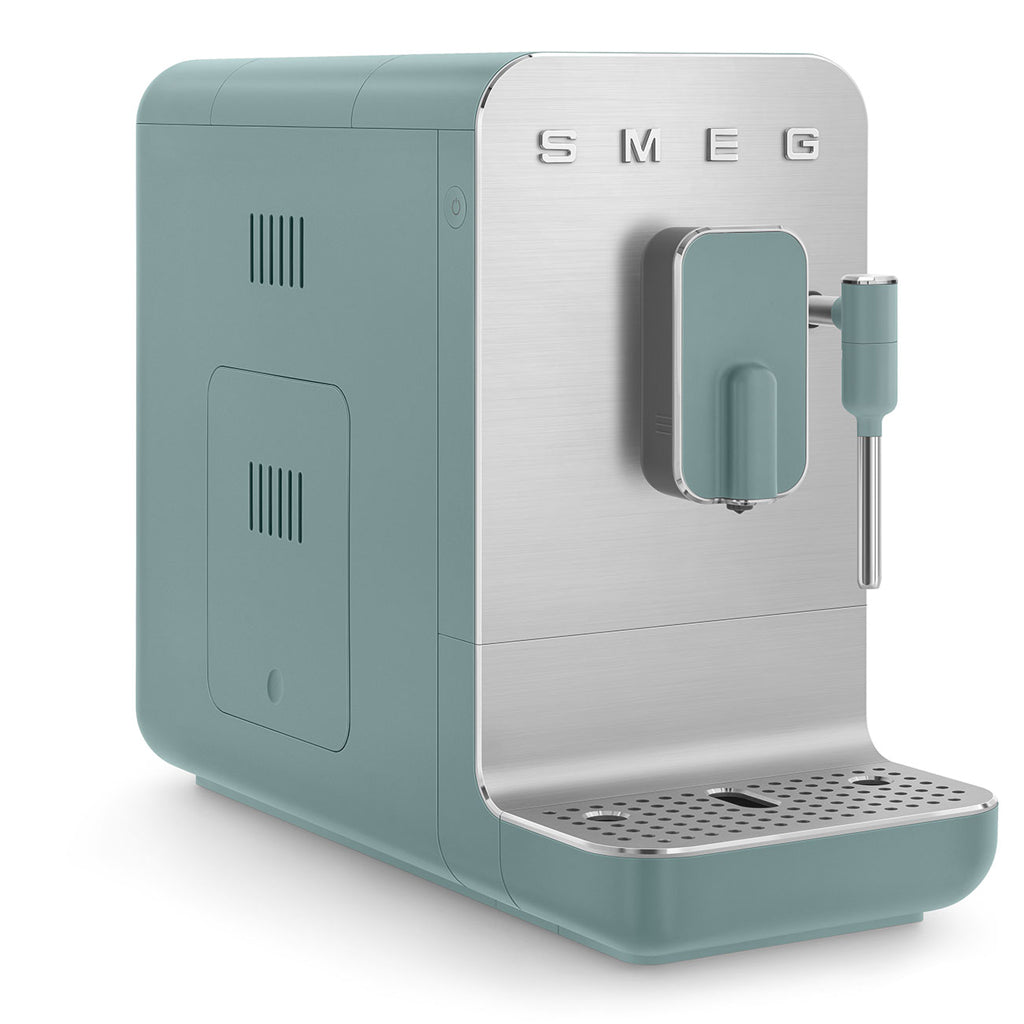 Smeg - Espresso Machine | Emerald Green | Contemporary | Automatic Coffee Machine with Steam Function