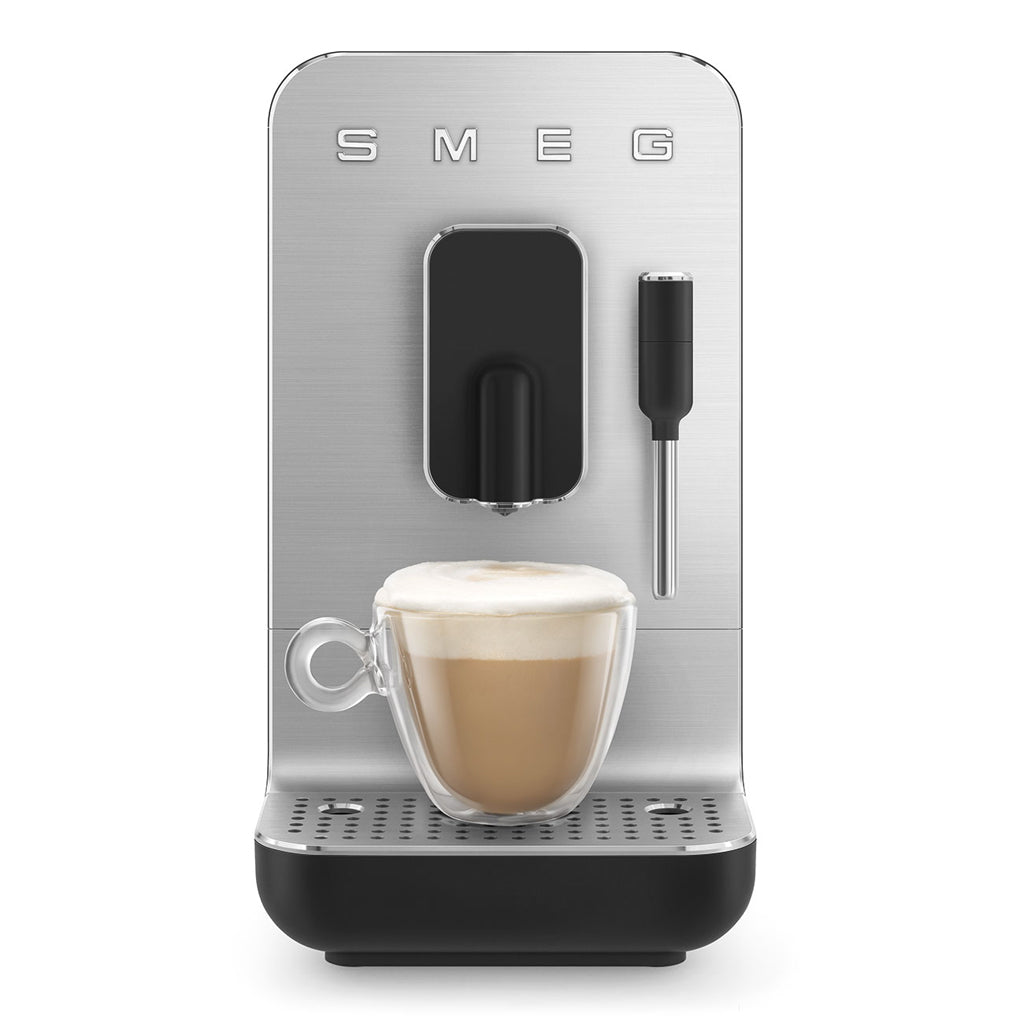 Smeg - Machine à expresso | Blanc mat | Contemporain | Machine à café automatique