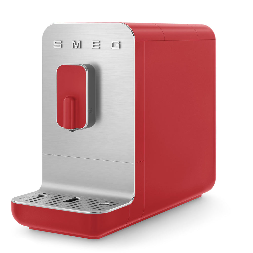 Smeg - Machine à expresso | Rouge | Contemporain | Machine à café automatique