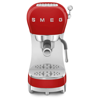 Smeg - Machine à expresso | Rouge | années 1950 | Machine à expresso manuelle