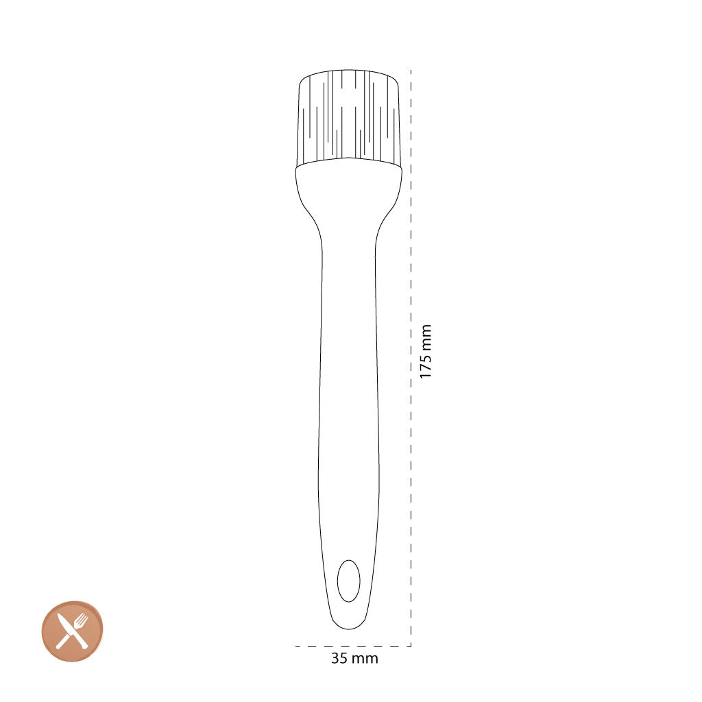 Tools2Cook - Silicone Brush Sage Green