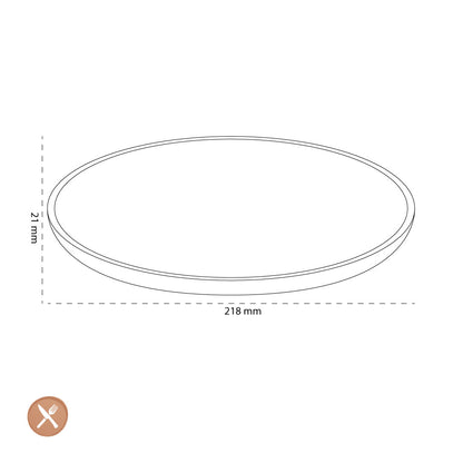 Villeroy & Boch - Crafted Cotton - Deep plate 21.5cm