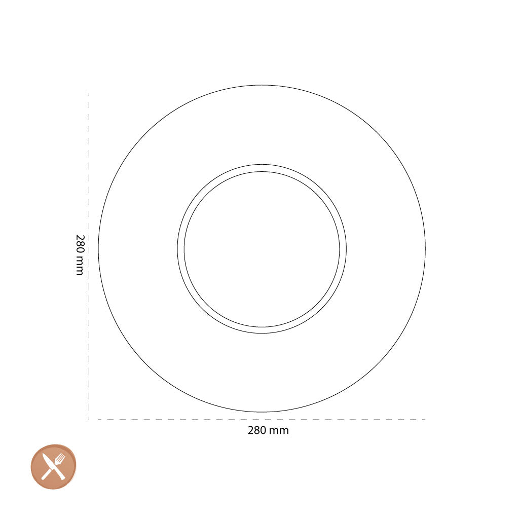 Villeroy & Boch - Fabriquer de la roche - Assiette à pâtes 28cm