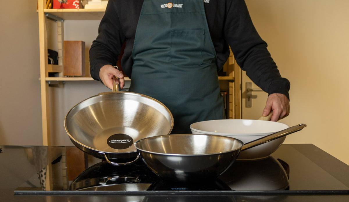 Poêles wok pour induction