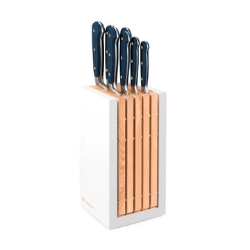 Wusthof - Classic Color 7-piece knife set with Wild Blueberry block