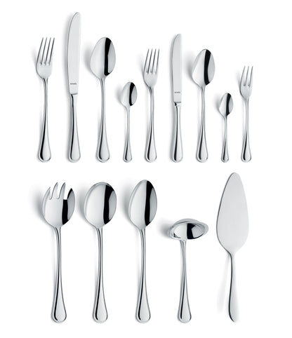 Amefa - Haydn Ménagère 60 pièces pour 6 personnes, finition brillante, couleur argent