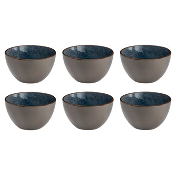 Medard de Noblat - Feeling Indigo Breakfast bowl 13 cm (set of 6)