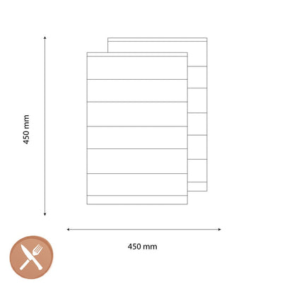 BYON - Servetten - Bubba Oyster - 2 stuks Servetten BYON 