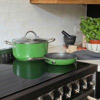 Cook & Pan - Honey Go Green Kookpot 24 cm met glazen deksel Cook & Pan 