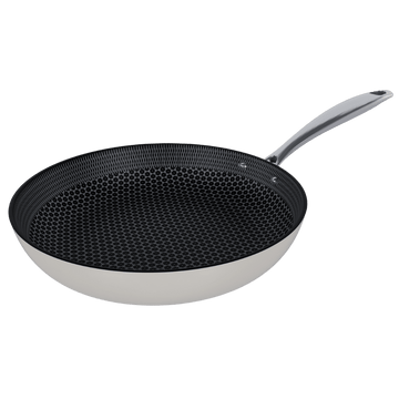 Cook & Pan - Honey Go Ivory Koekenpan 24 cm Cook & Pan 