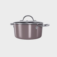 Cook & Pan - Honey Taupe of Mind Kookpot 20 cm met glazen deksel Cook & Pan 