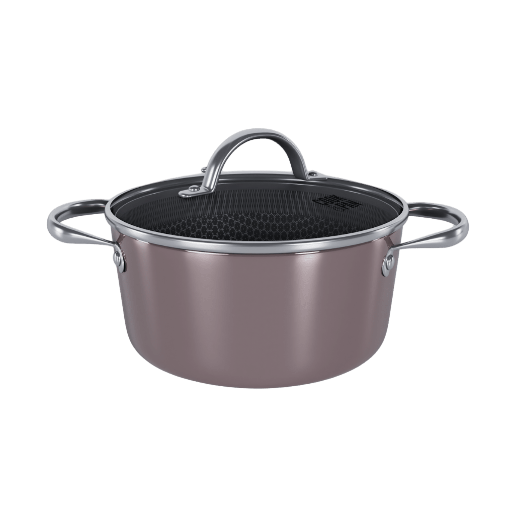 Cook & Pan - Honey Taupe of Mind Kookpot 22 cm met glazen deksel Cook & Pan 