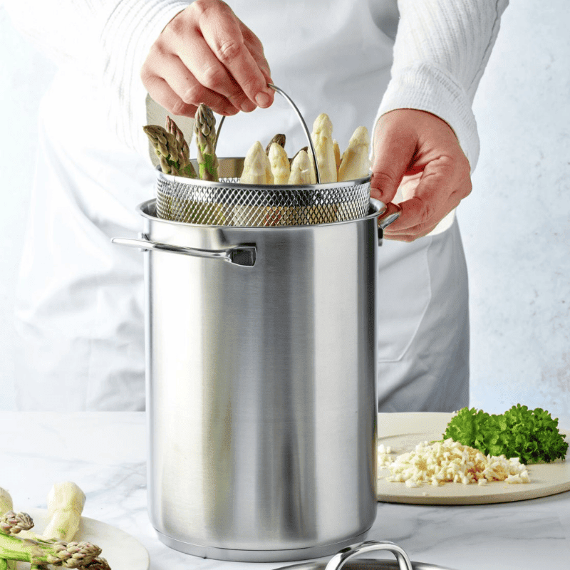 Demeyere - Specialties 3 - Asperge/Pasta pan - 16cm/4,5 l Kookpan Demeyere 