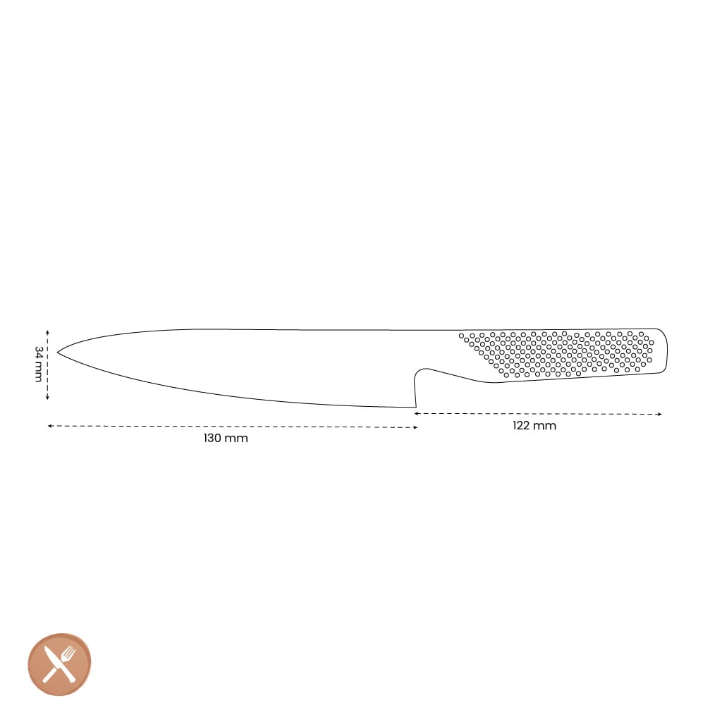 Global - Gs89 Koksmes 13 cm Koksmes Global 