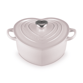 Le Creuset - Braadpan Hart - Shell Pink - 20 cm Le Creuset 