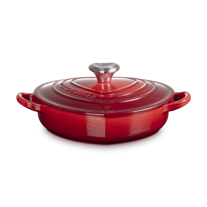 Le Creuset - Campagnard Hart - Kersenrood - 20 cm Le Creuset 