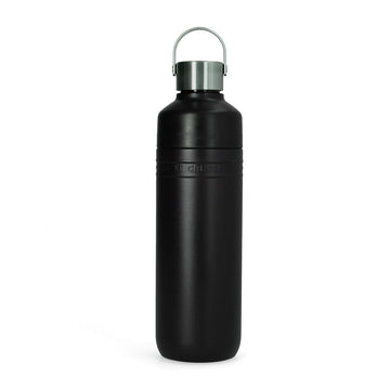 Le Creuset - On The Go Drinkfles 1L Mat Zwart Thermosfles Le Creuset 